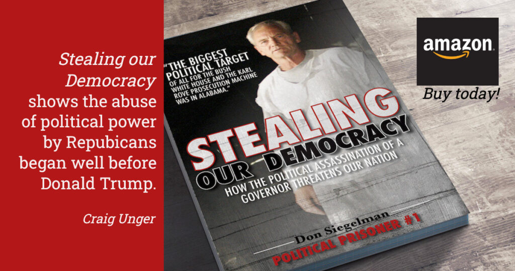 Stealing Our Democracy - autobiography